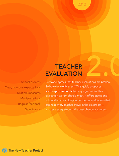 Teacher Evaluation 2.0 publication cover.