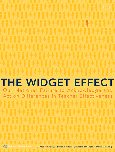 The Widget Effect publication cover.