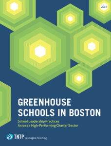 Greenhouse Schools in Boston publication cover.